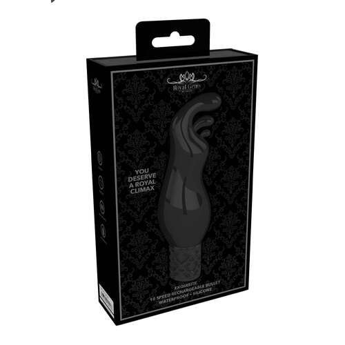 Exquisite - Rechargeable Silicone Bullet - Black