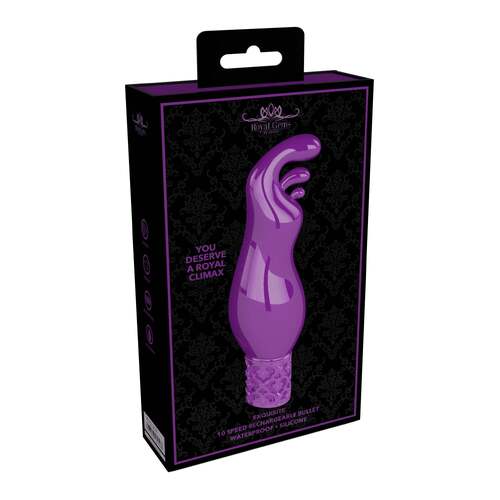 Exquisite - Rechargeable Silicone Bullet - Purple