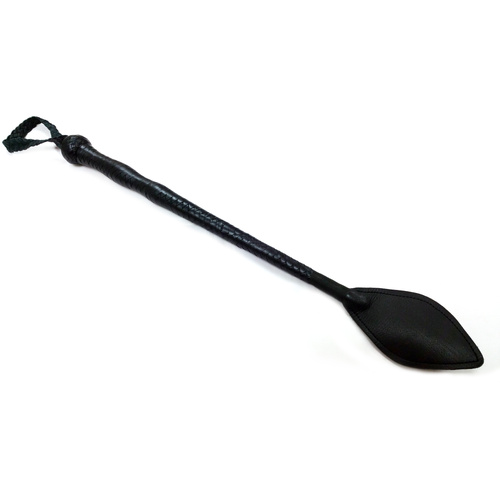 Leather Whip Black