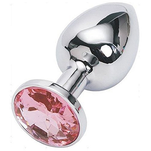 Metal Pink Butt Plug IV