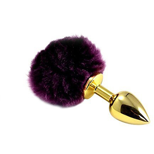 Metal Purple Butt Plug V