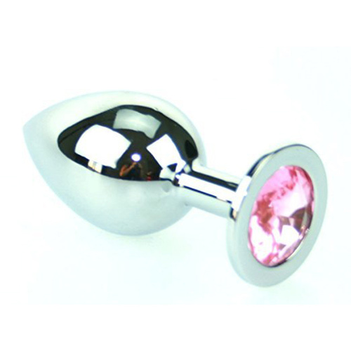 Metal Pink Butt Plug V