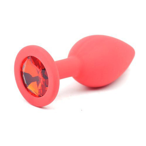 Small Jewel Silicone Butt Plug