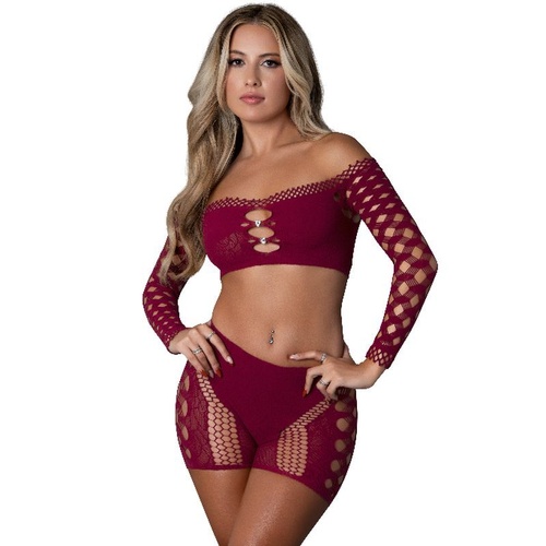 Stella Crop Top/Short Set OS