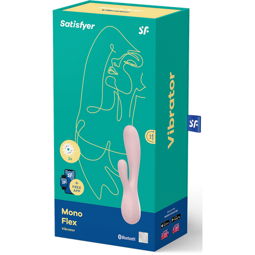4.3" Mono Flex Rabbit Vibrator