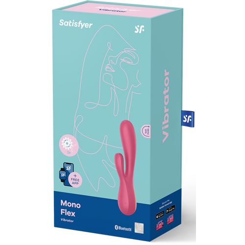 4.3" Mono Flex Rabbit Vibrator