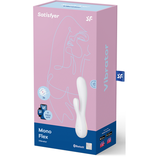 4.3" Mono Flex Rabbit Vibrator
