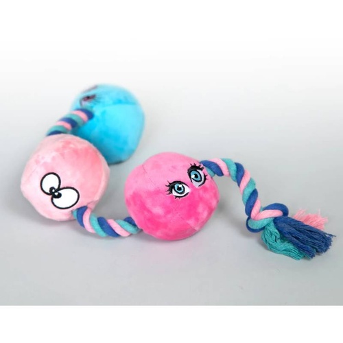  Tug Buttons Fluffy Toy