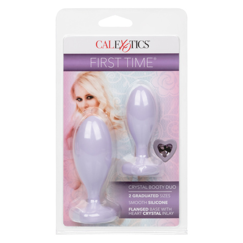First Time Love Crystal Booty Duo - Purple