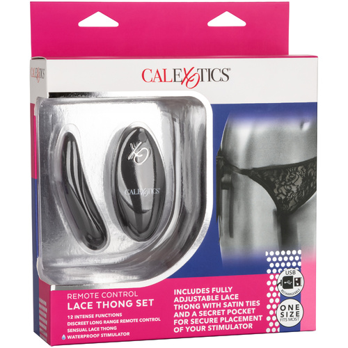 Remote Control Lace Thong