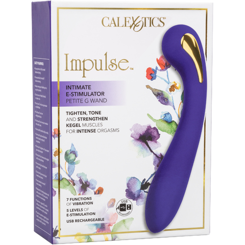 7.5" Petite G-Spot Vibrator + E-Stim