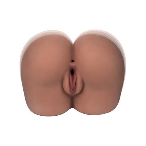 Stroke It Vibrating Twerking BBL - Brown