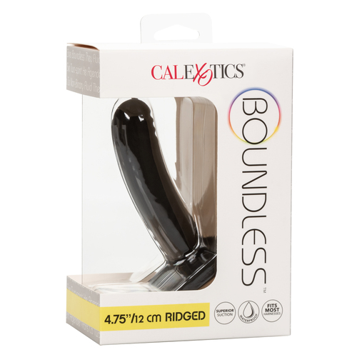 4.75" Ridged Strap On Probe