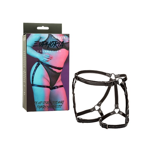 Euphoria Collection Plus Size Riding Thigh Harness