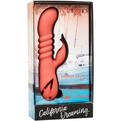 4.5" Orange County Rabbit Vibrator