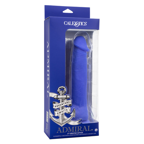 8" Vibrating Captain Cock + Balls
