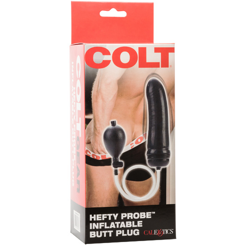7" Hefty Probe Inflatable Butt Plug