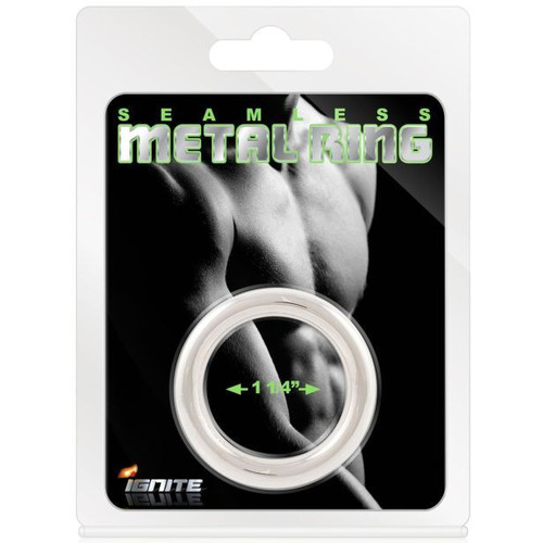 32mm Seamless Metal Cock Ring