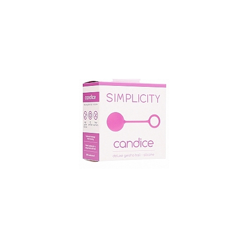 Candice Deluxe Geisha Ball Silicone Pink