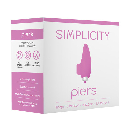 PIERS Finger Vibrator (Pink)