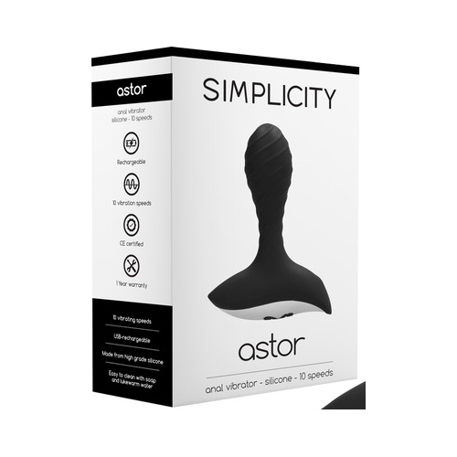 ASTOR Anal Vibrator (Black)
