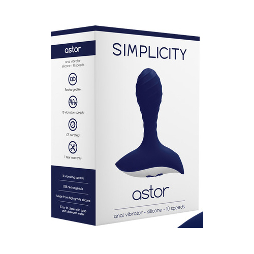 ASTOR Anal Vibrator (Blue)