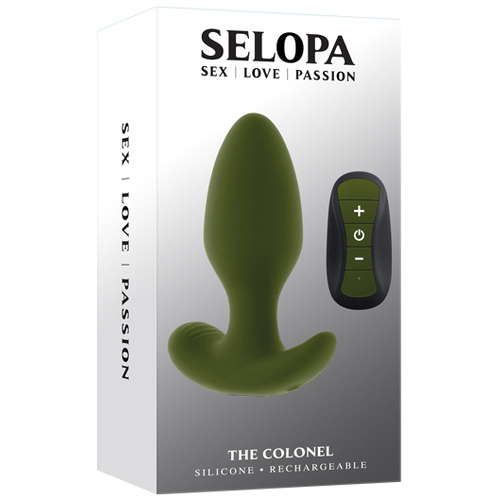 The Colonel Vibrating Butt Plug