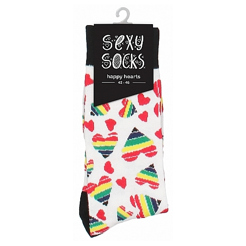 Socks Happy Hearts Size 42-46