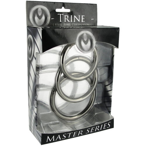 Metal Cock Rings x3
