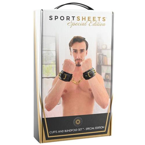 Cuffs and Blindfold Set