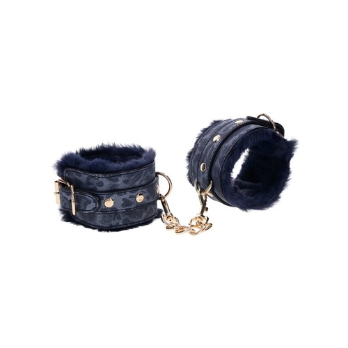 Sex And Mischief Cougar Fur Handcuffs