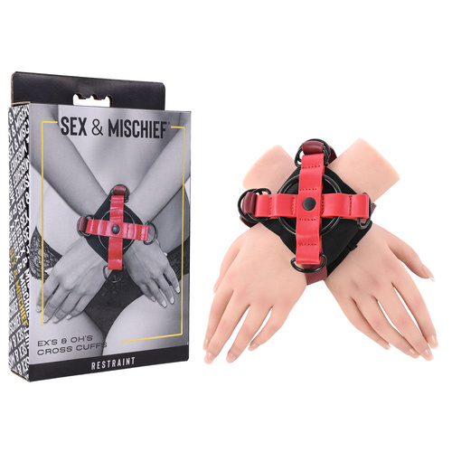 S&M Exs & Ohs Cross Cuffs / Restraints