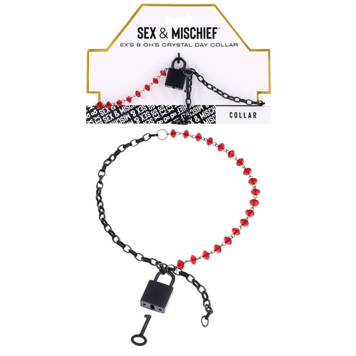 S&M Exs & Ohs Crystal Day Collar / Collar Jewellery
