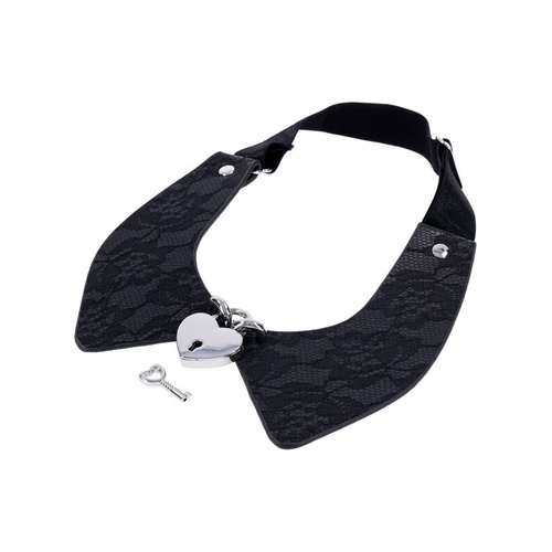 Sex and Mischief Heartbound Lace Day Collar