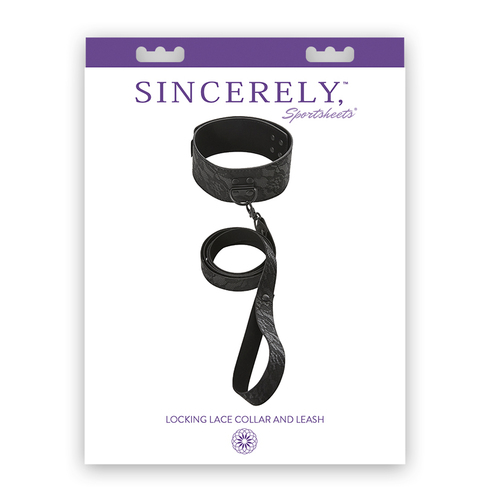 Sincerely Locking Lace Collar and Leash