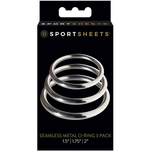 Metal Cock Rings X3
