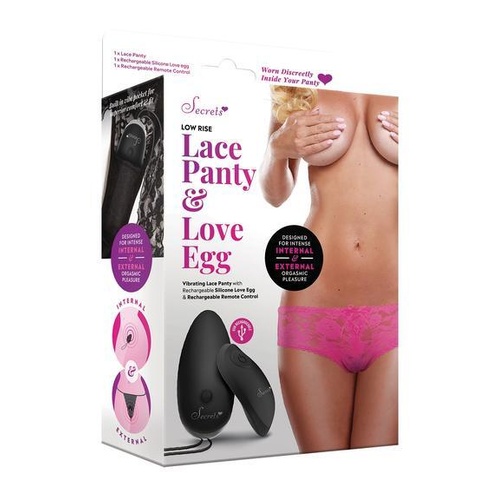  Low Rise Vibrating Panties OS