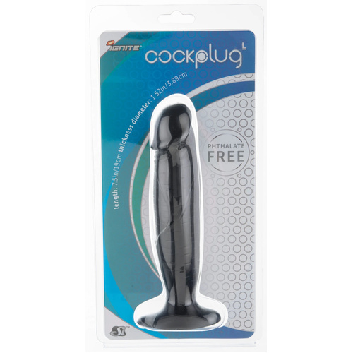 7.5" Large Cock Shaped Butt Plug