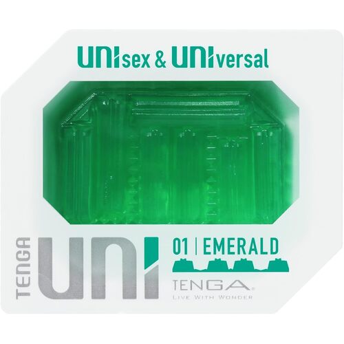 Uni Emerald Textured Stroker