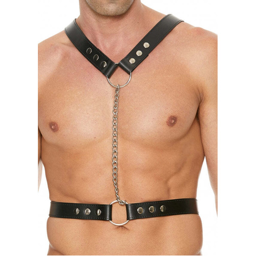 Twisted Bit Leather Harness