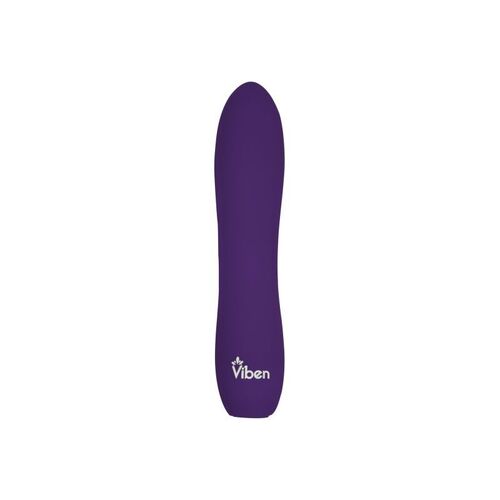 4" Viben Vivacious Rumble Motor Rechargeable Bullet Violet