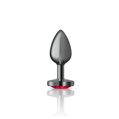 Butt Plug W Heart  Jewel Small