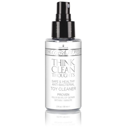 Think Clean Thoughts Anti Bacterial Toy Cleaner 2 fl.oz. (59ml) Bottle