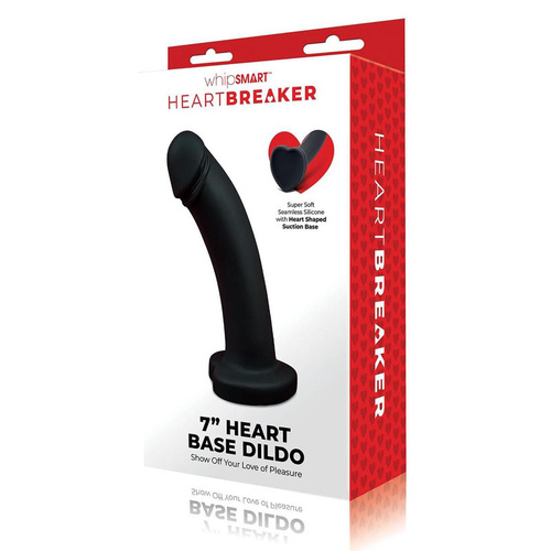 7" Heart Base Dildo  17.8cm Dong With Heart Shaped Base