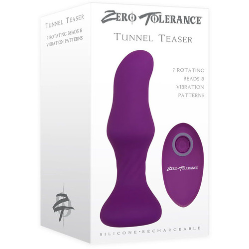 4" Tunnel Teaser Vibrating Butt Plug