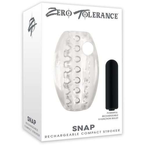 Snap Clear Mini Vibrating Stroker