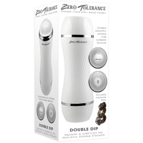 Double Dip Pussy + Mouth Stroker