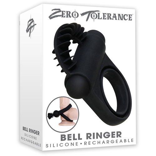 Bell Ringer Vibrating Cock & Ball Ring