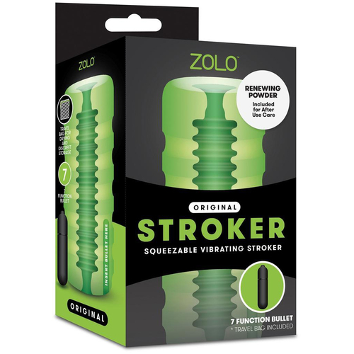 Squeezable Vibrating Stroker